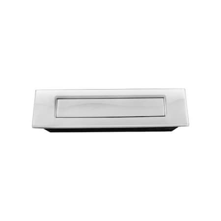 Jako 155 Mm Oval Flush Pull With Spring Loaded Cover; Satin US32D - 630 Stainless Steel